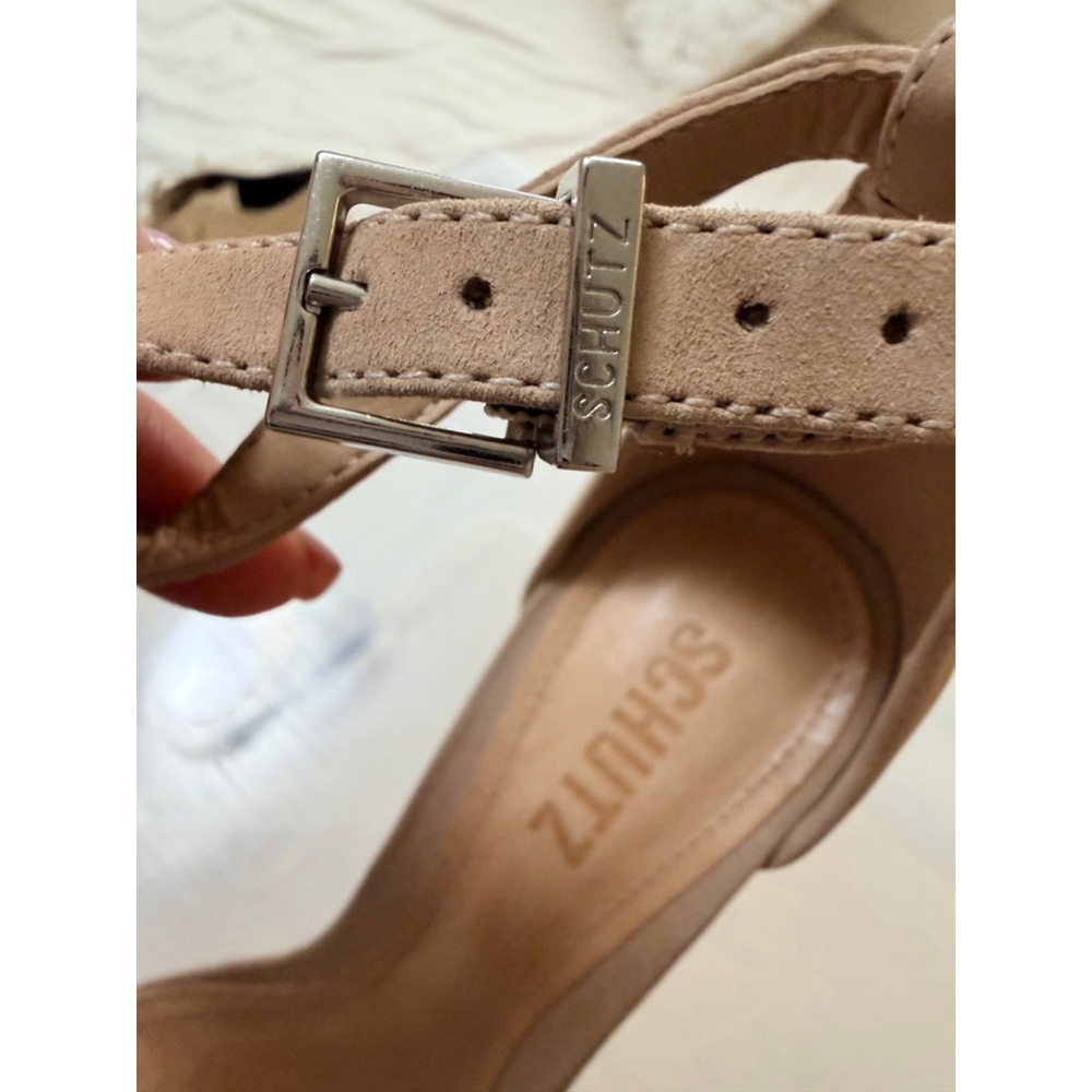 Schutz Enida Block Heel Sandals - Picture 7 of 7